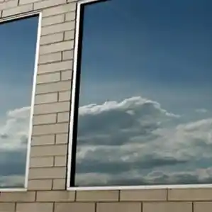 Reflexiós üveg minta